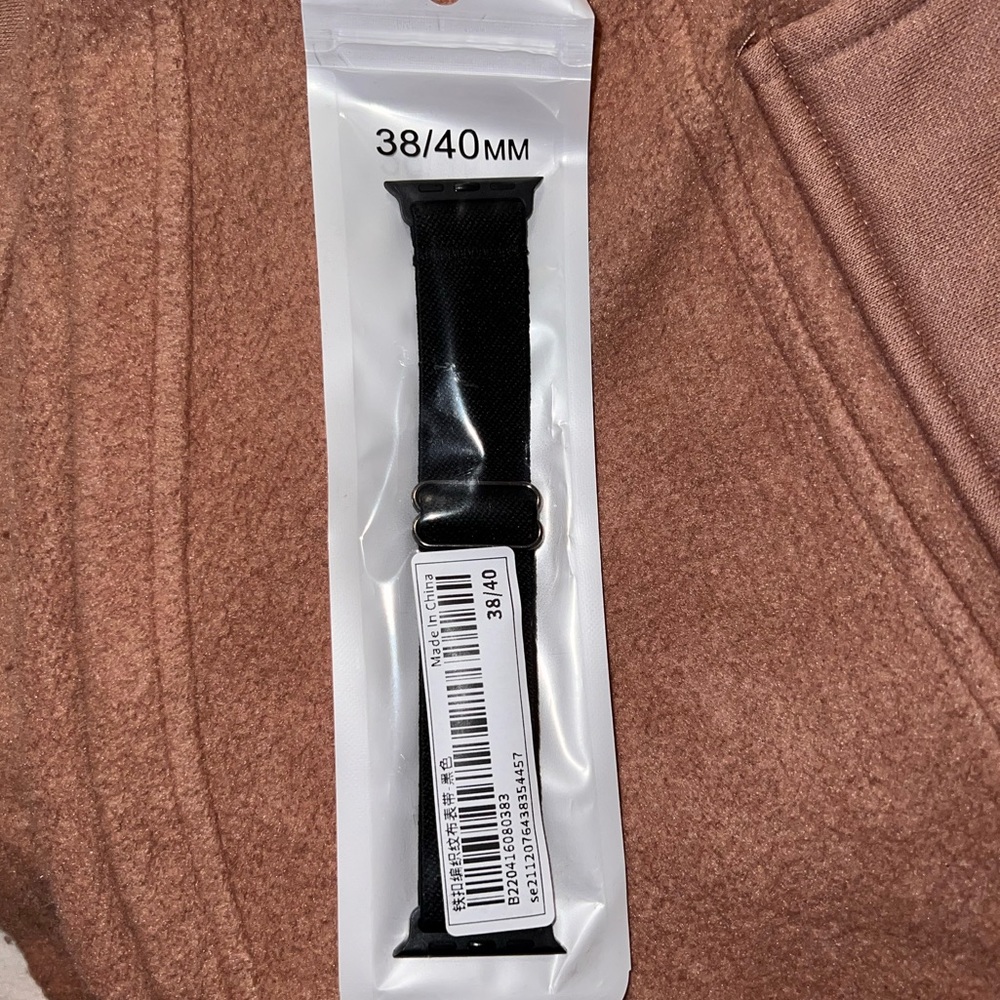 Black Apple Watch band